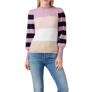Revolve Line + Dot Striped Knit Sweater